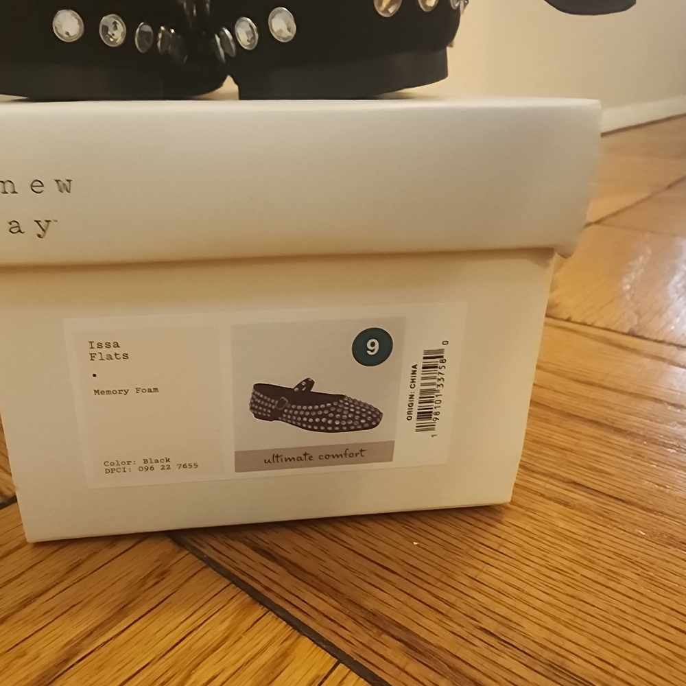 NWT Black Studded Mary Janes - Picture 5 of 5